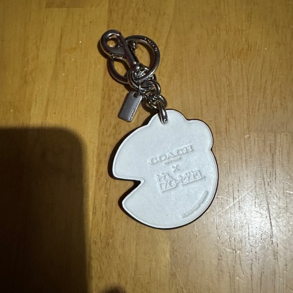 EUC, Coach x Ms Pacman bag charm/key ring, leather - Picture 2 of 2